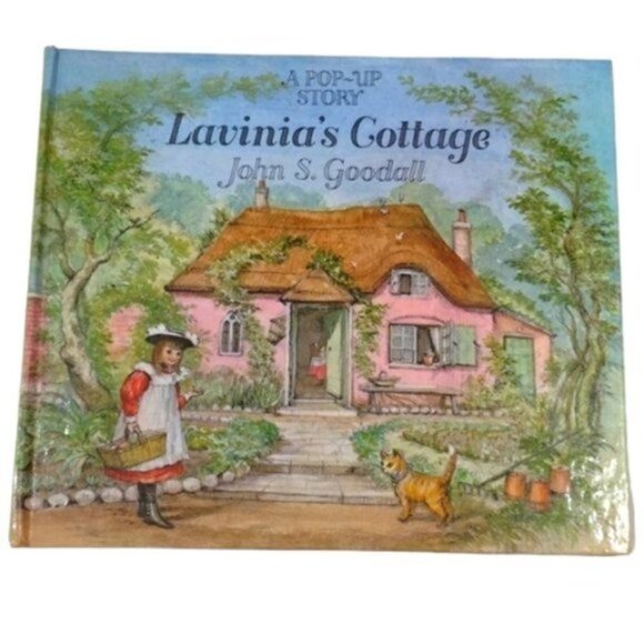 Lavinia's Cottage A Pop-up Story John S. Goodall MacMillan Signed 1st Edit. 1982 - Picture 10 of 10